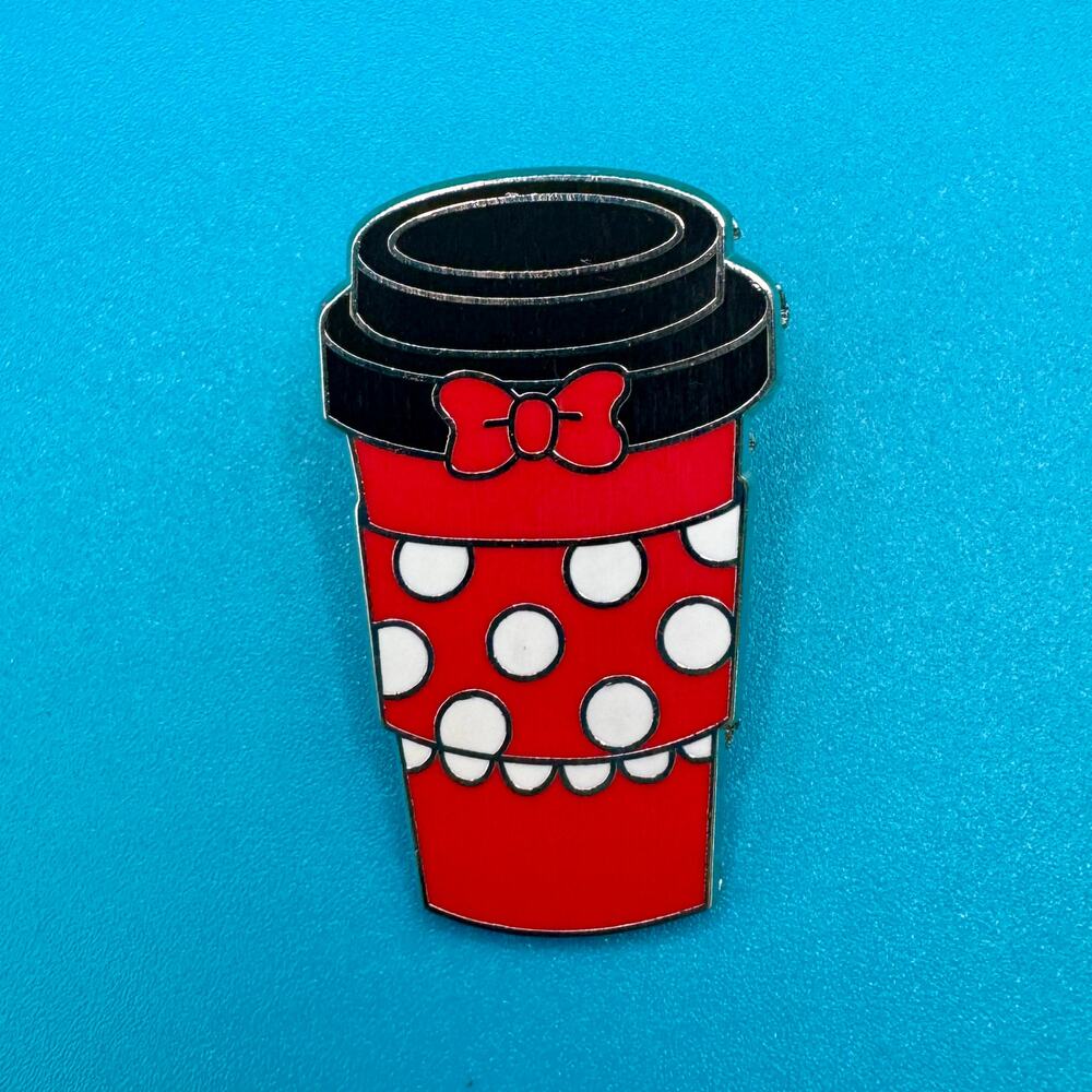 Disney Character Coffee Cups Mystery Collection Minnie Mouse Trading Pin - Picture 3 of 5